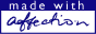 'Made with affection' Button